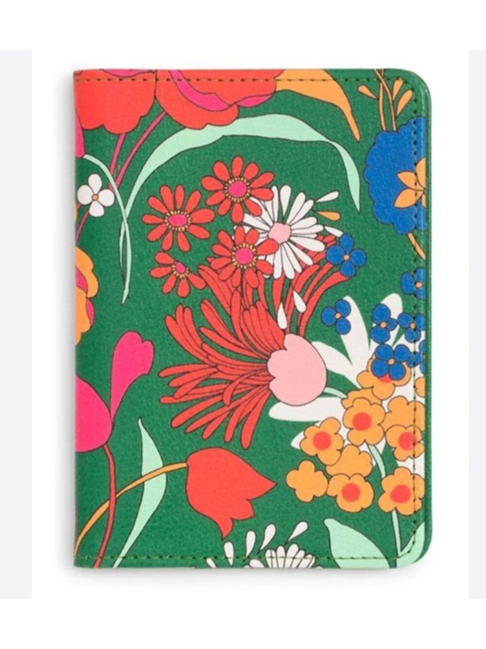 Bando Passport Wallet - Colorful Flower Print